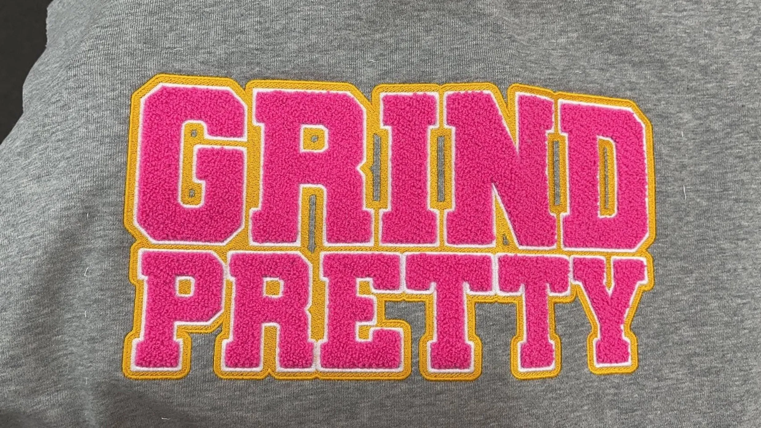 Varsity Grind Pretty Tunic Sweatshirt