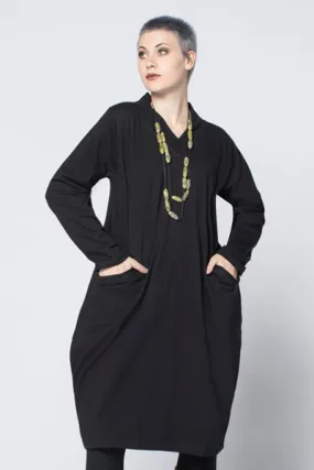 Venna Dress in Black Tokyo