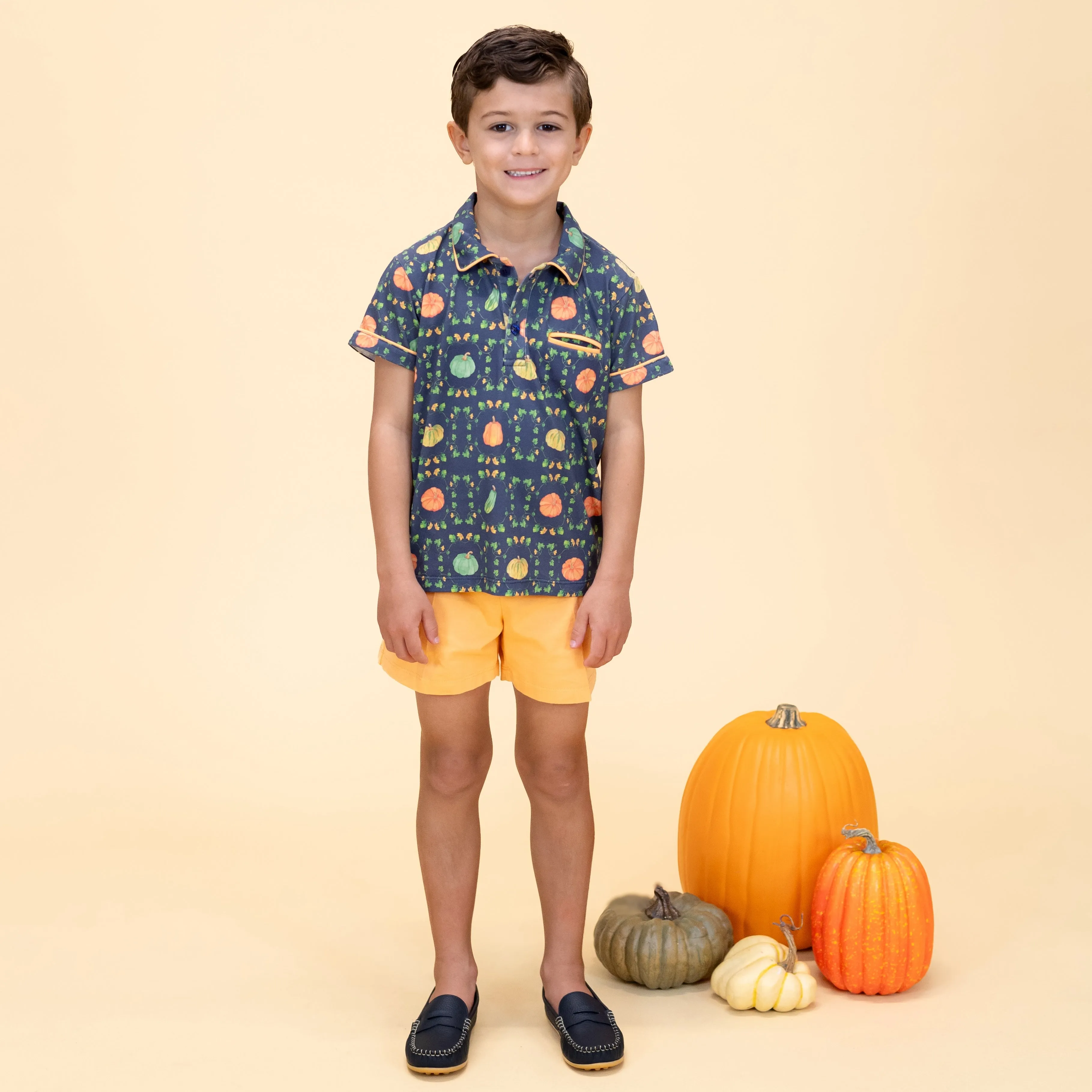 William Boy Polo Set - Botanical Pumpkin