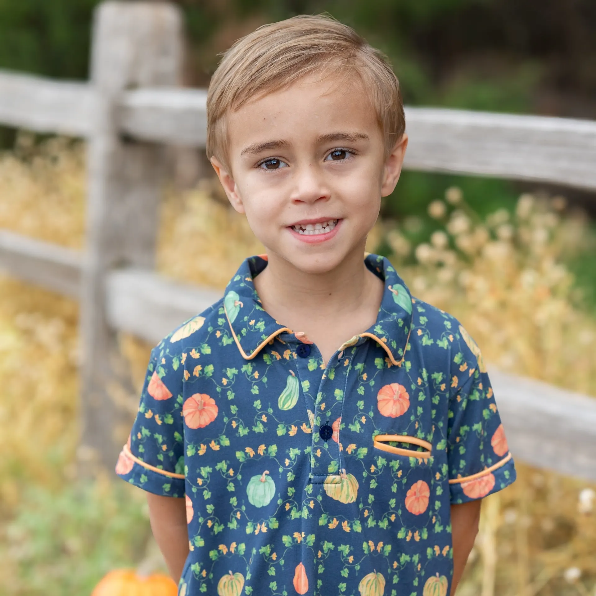 William Boy Polo Set - Botanical Pumpkin