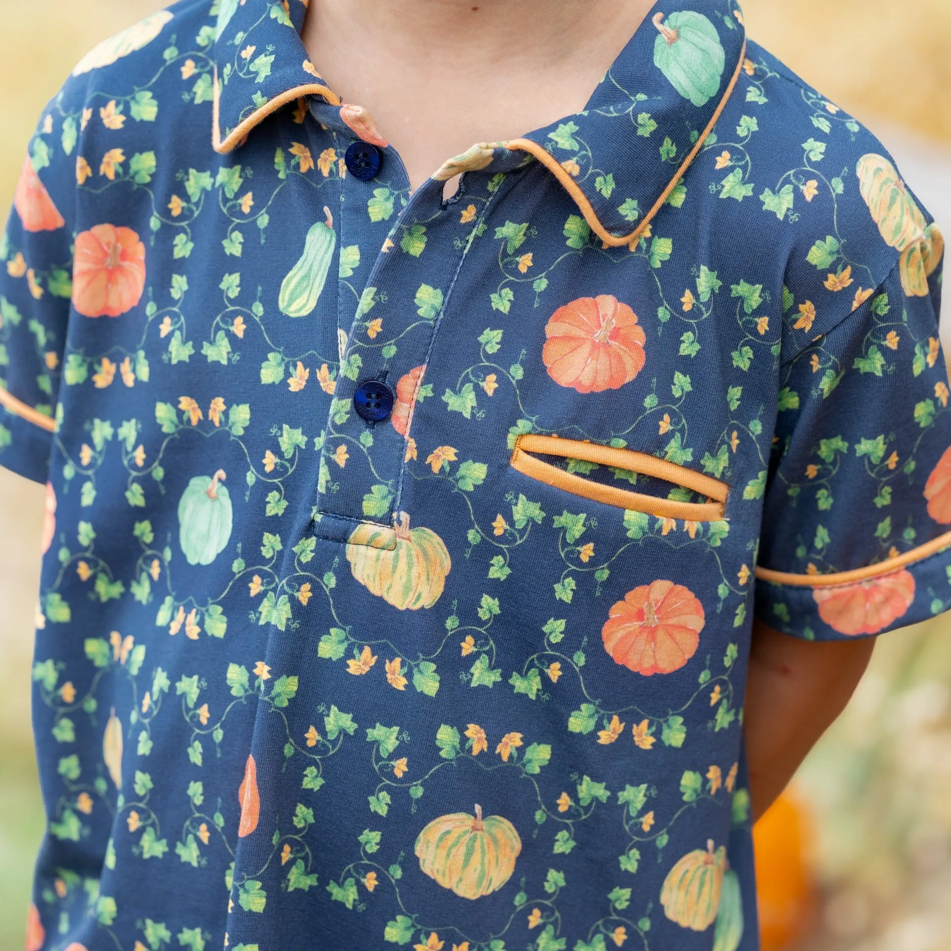 William Boy Polo Set - Botanical Pumpkin