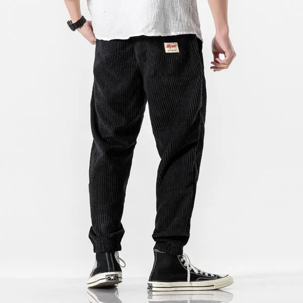 WLS Biraki Corduroy Pants Black