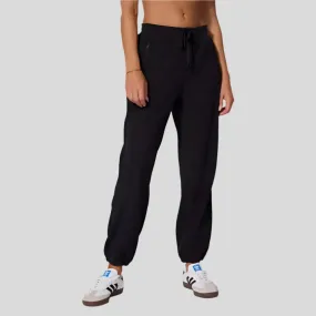 Womens Aura Mid-Rise Jogger - Black