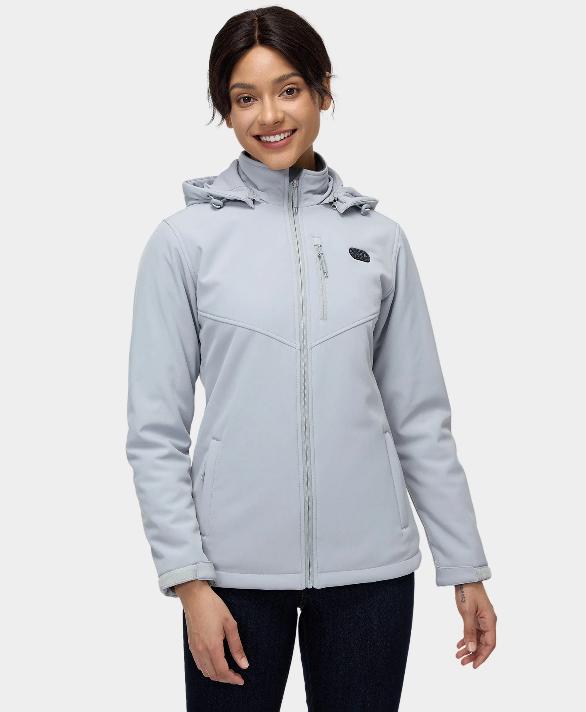 Women's Dual Control Heated Jacket with 5 Heating Zones (Pocket Heating)