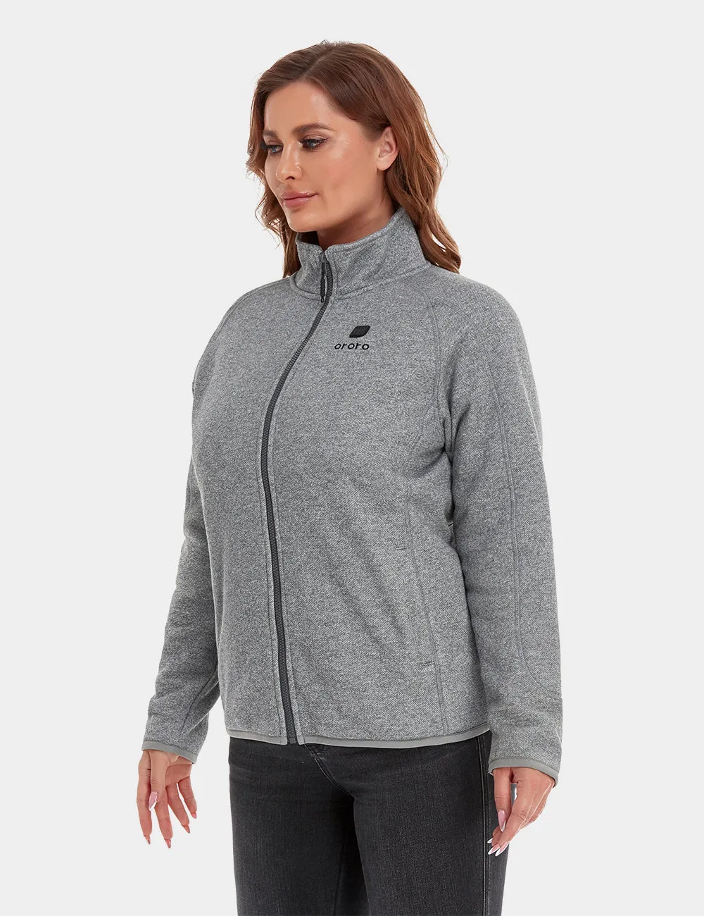 Women's Heated Full-Zip Fleece Jacket