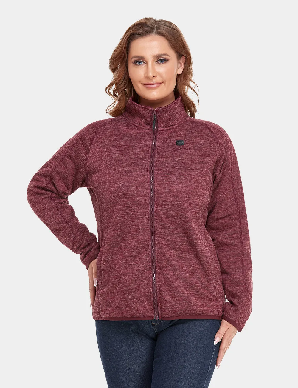 Women's Heated Full-Zip Fleece Jacket