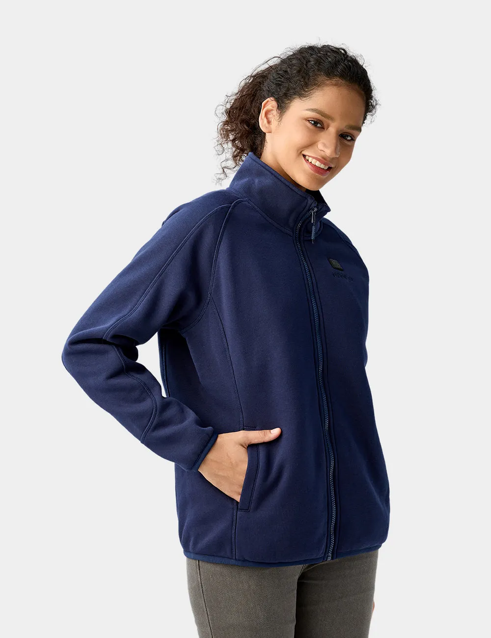 Women's Heated Full-Zip Fleece Jacket