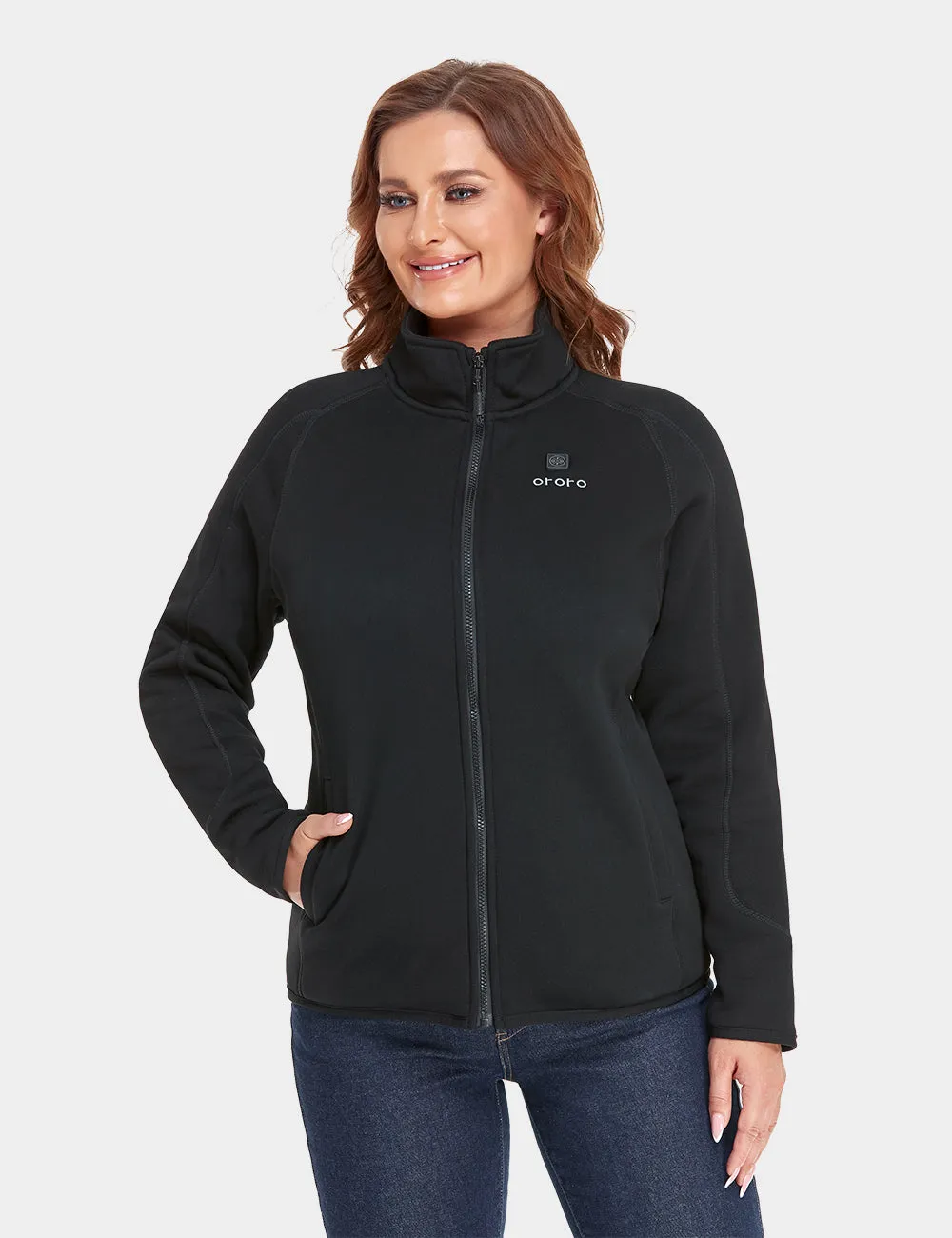 Women's Heated Full-Zip Fleece Jacket