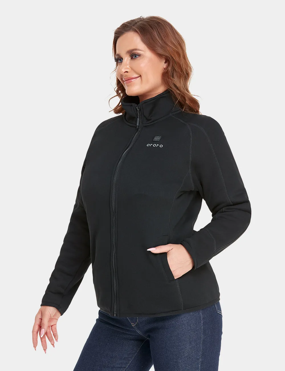 Women's Heated Full-Zip Fleece Jacket