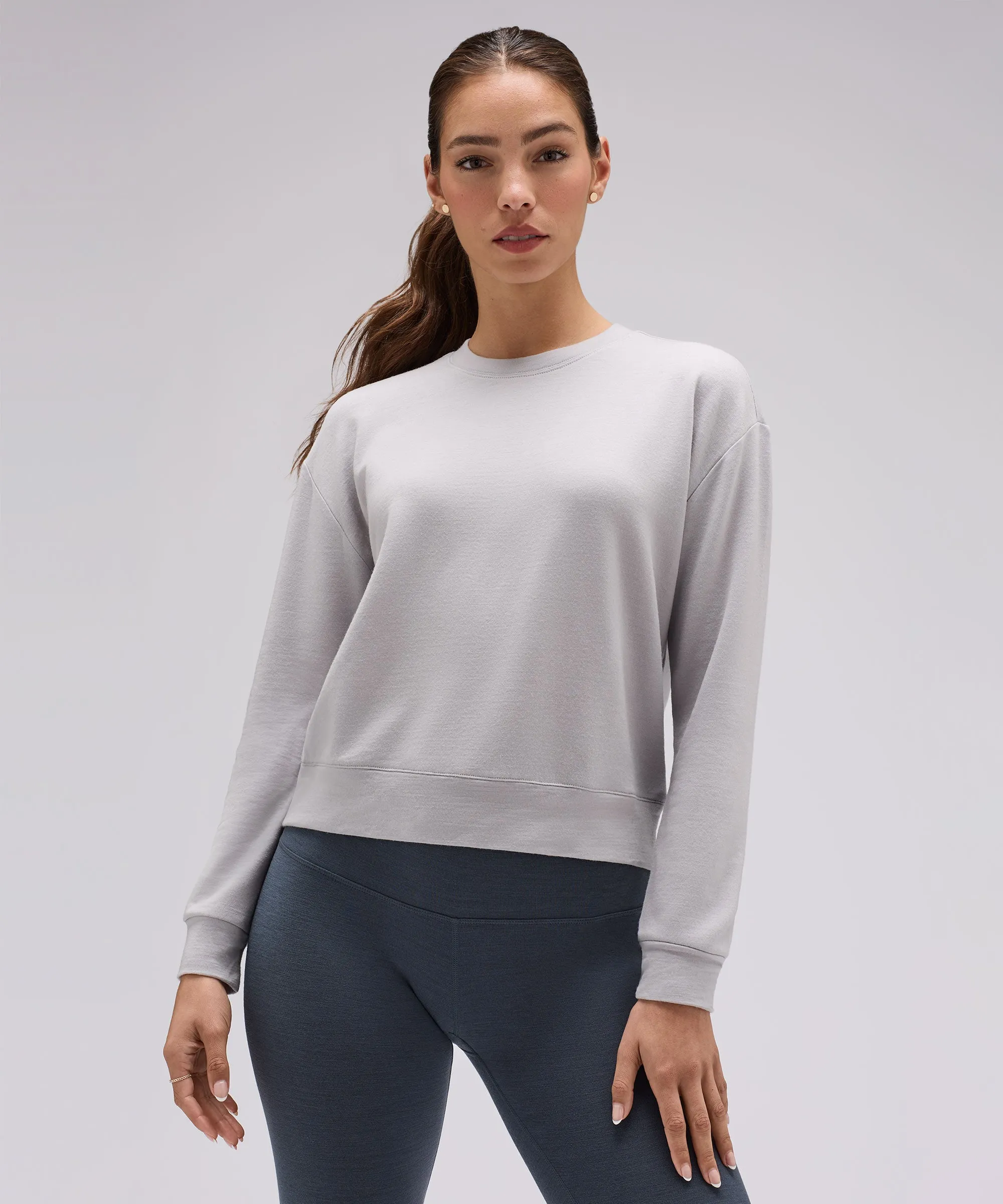 Women's Merino Boxy Sweatshirt