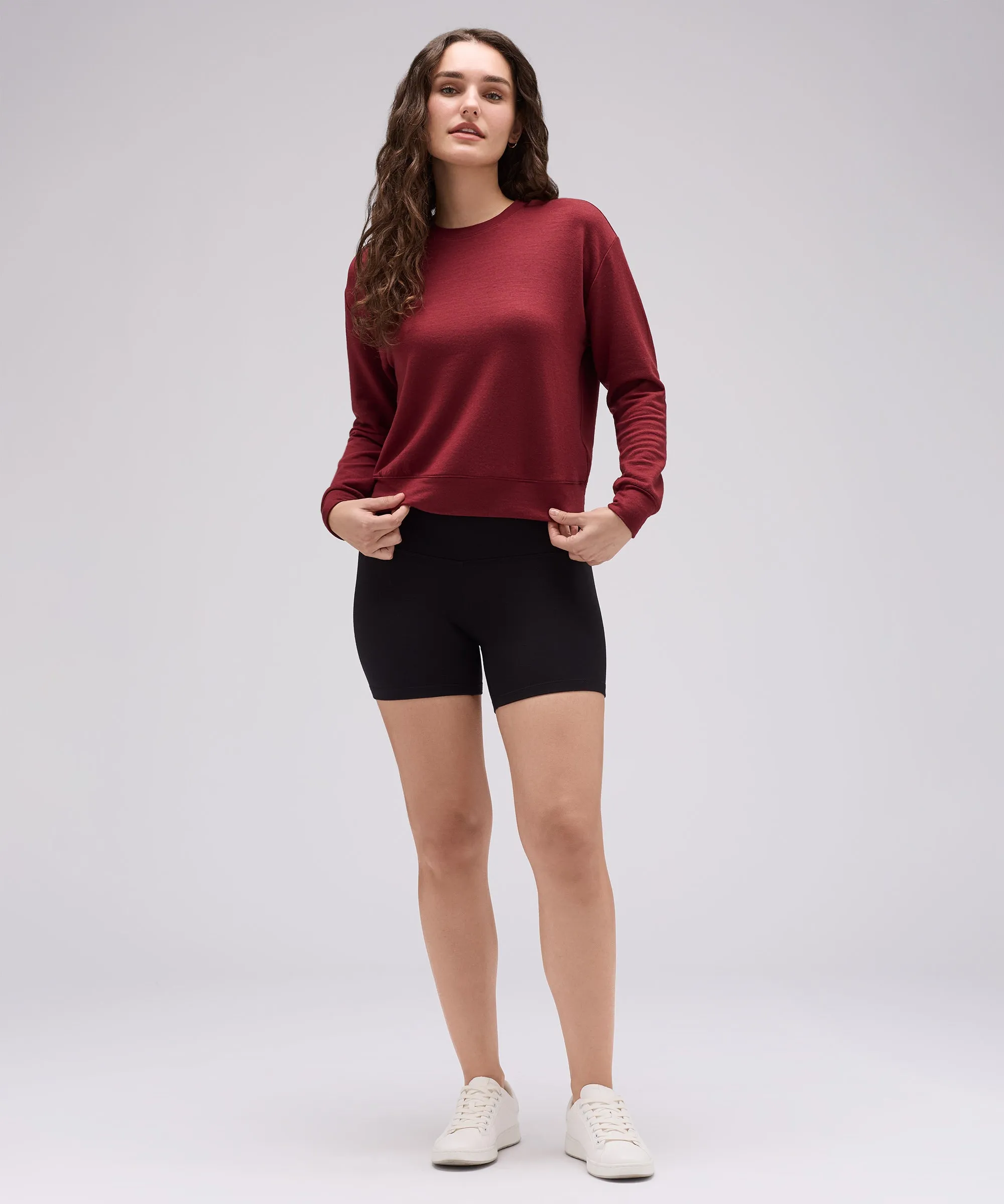 Women's Merino Boxy Sweatshirt