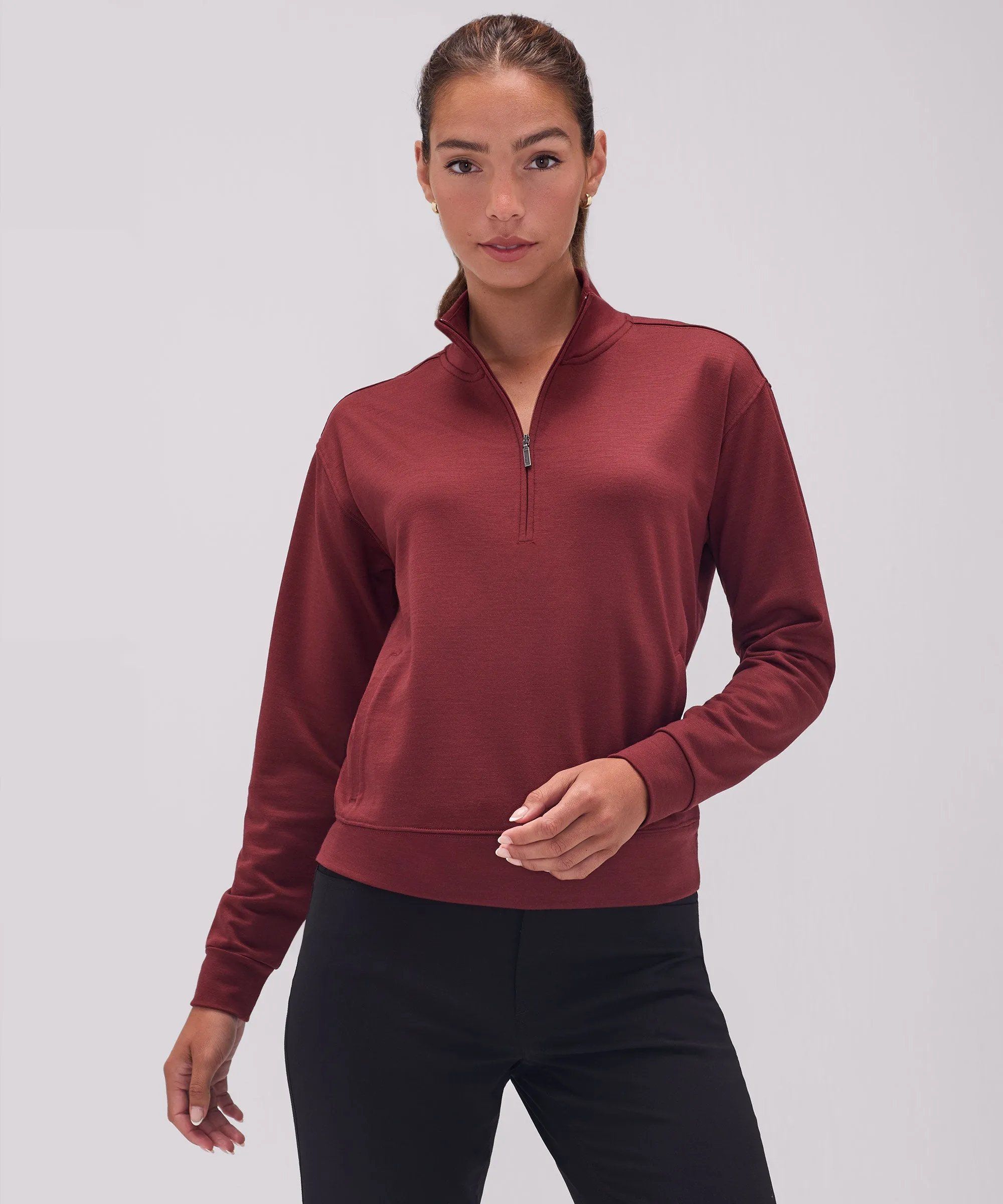 Women's Merino Transit Quarter Zip