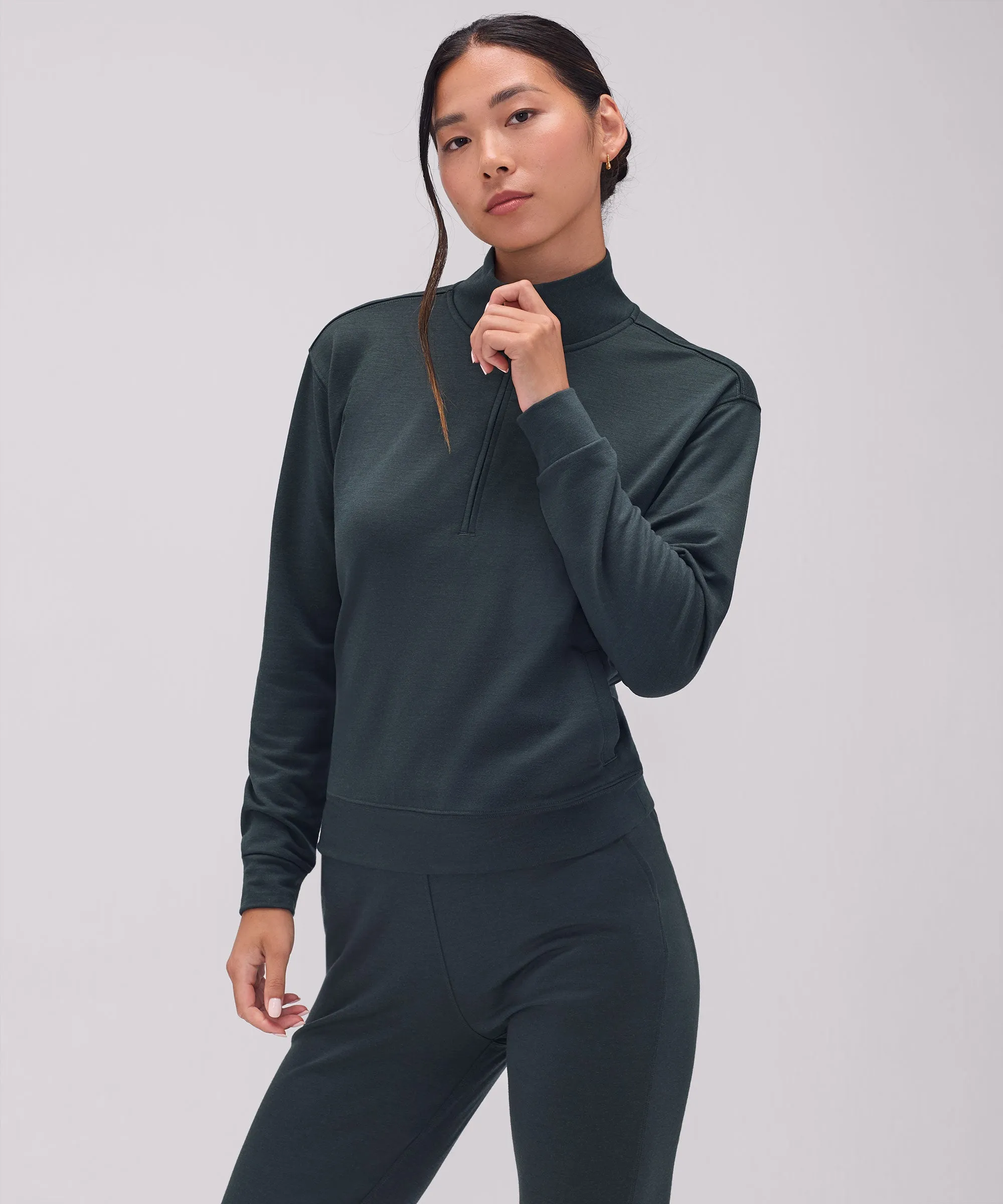 Women's Merino Transit Quarter Zip