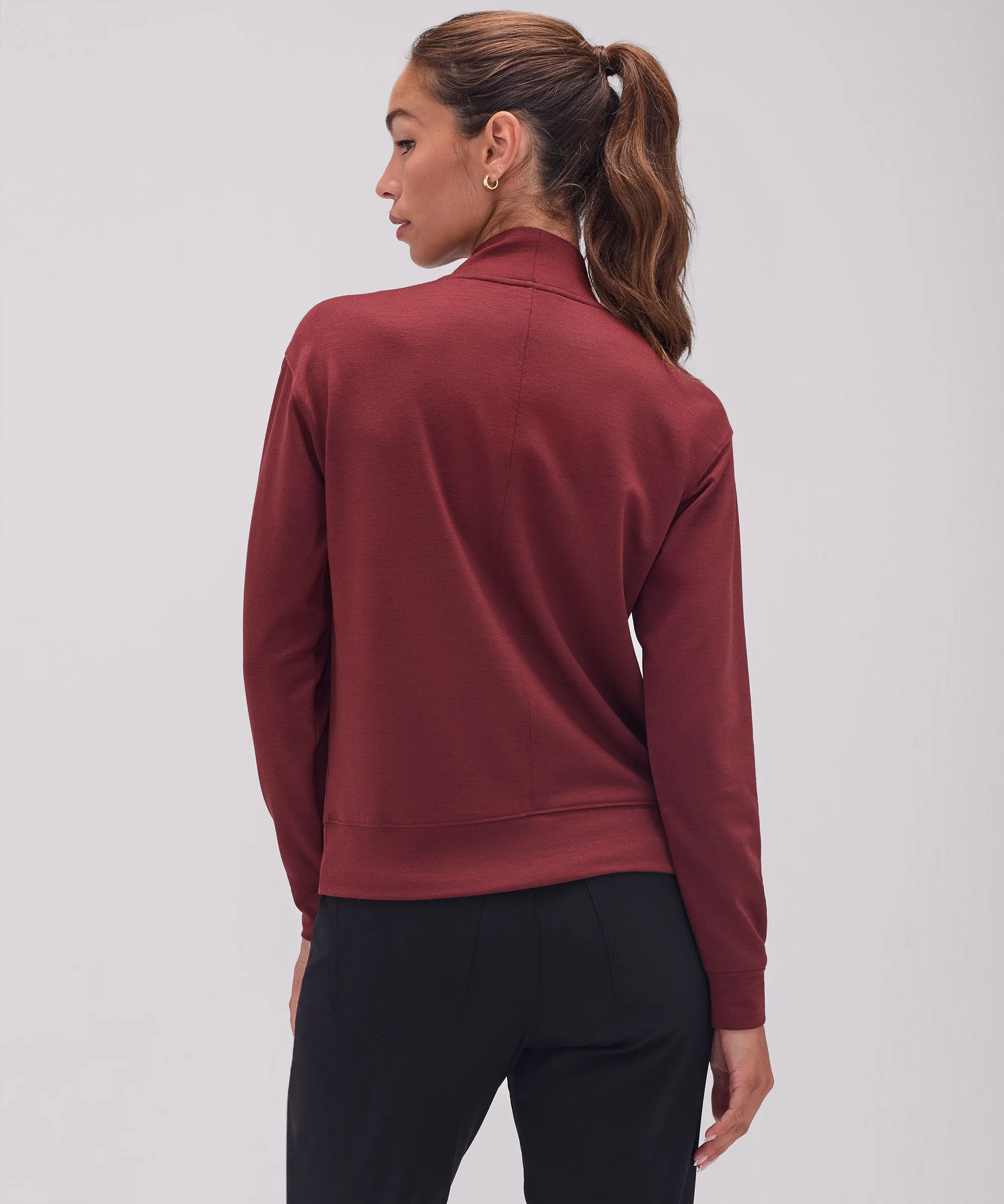 Women's Merino Transit Quarter Zip