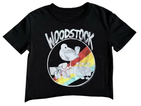 Woodstock Organic Short Sleeve Crop Tee