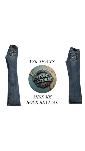 Y2K Jeans - Miss Me Rock Revival