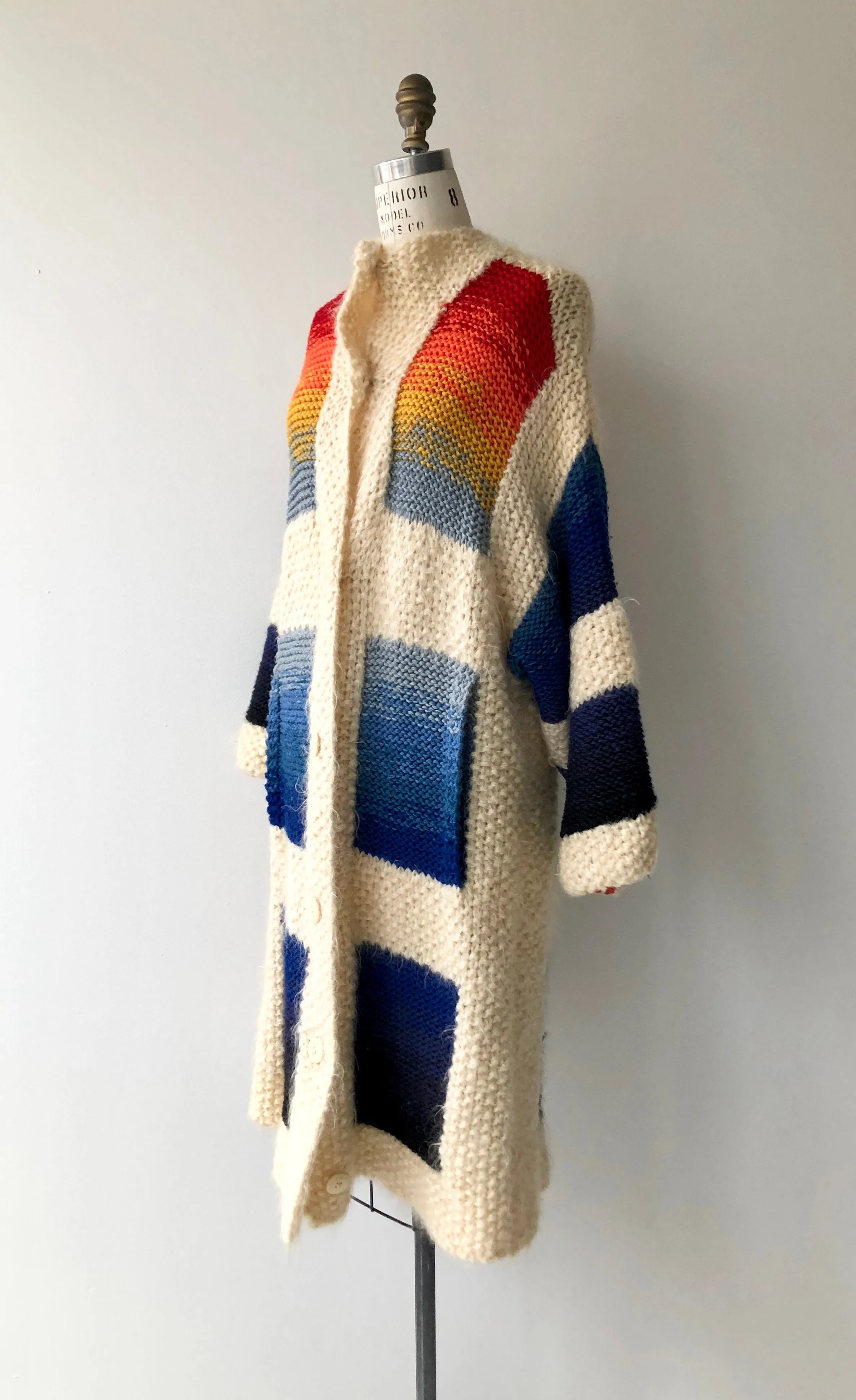 Yamamoto Kansai Wool Sweater Coat