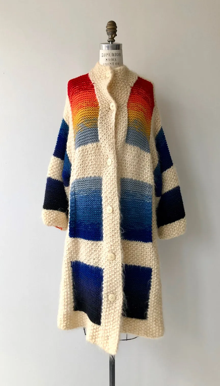 Yamamoto Kansai Wool Sweater Coat