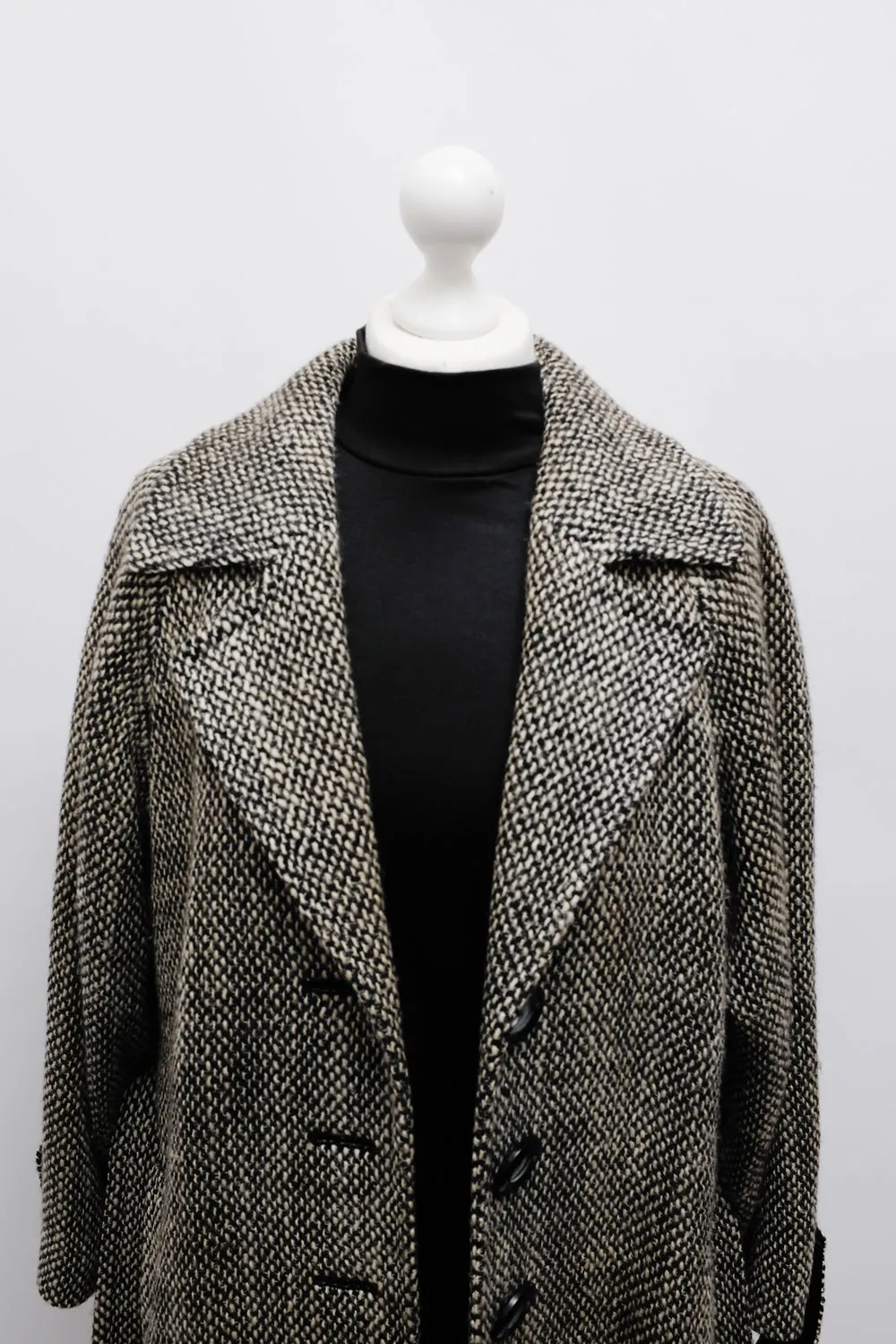 YSL VINTAGE YVES SAINT LAURENT WOOL COAT